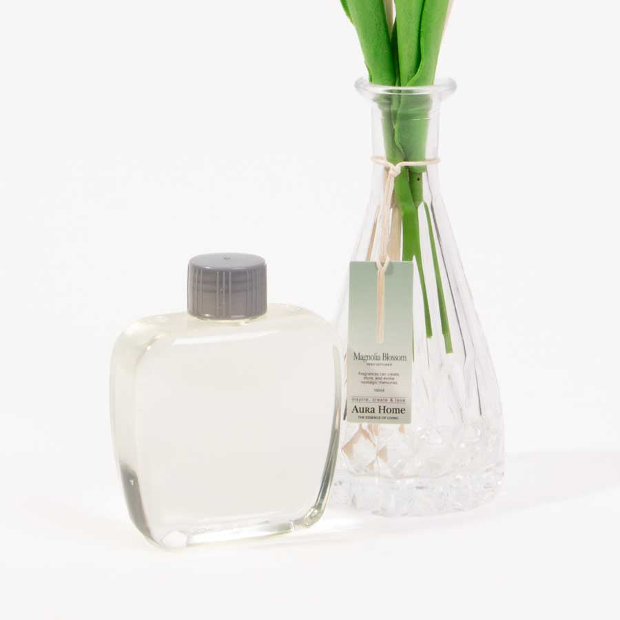 Difusor de Aroma com Flor Decorativa MAGNOLIA 150ml