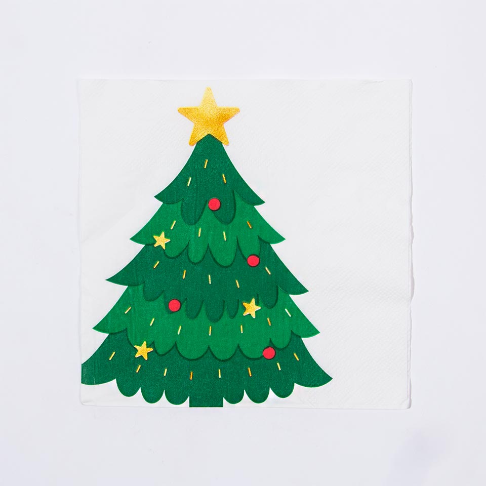 Christmas Napkins CHRISTMAS TREE 20 Uni