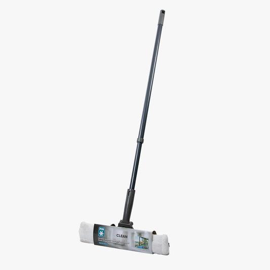 Roda Limpa Vidros com Cabo BASIS PRO 32x6x132cm
