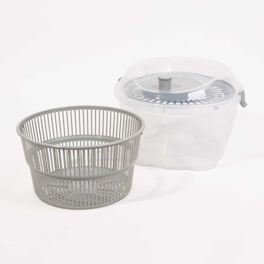 Escorredor de Salada SPIN Cinza 4,4L