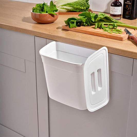 Cesto para Porta com Tampa APTUS Branco 7L