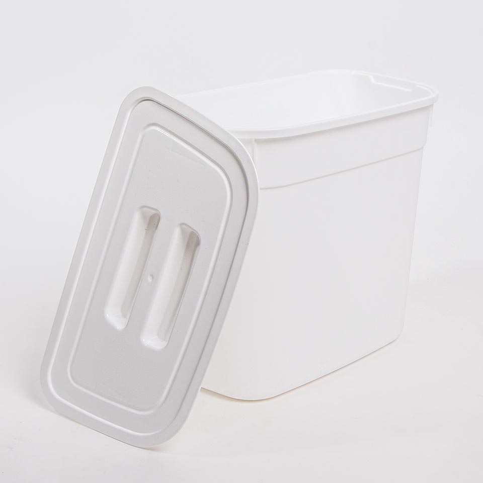 Cesto para Porta com Tampa APTUS Branco 7L