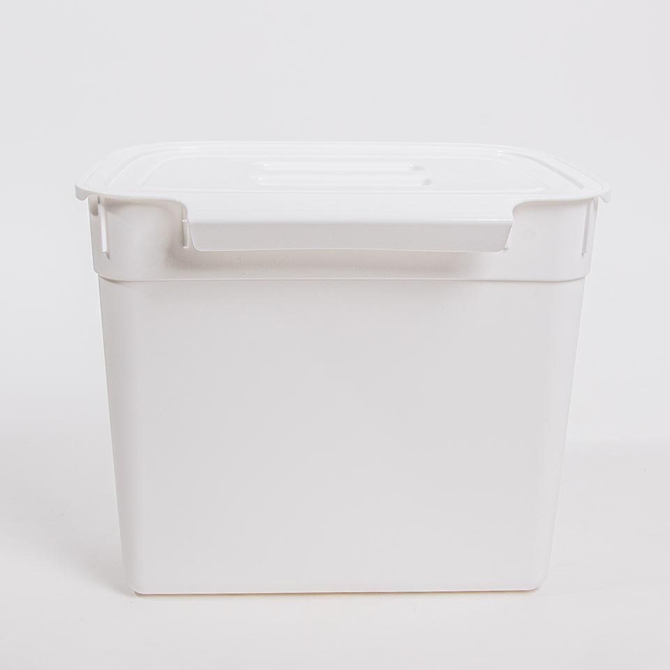 Cesto para Porta com Tampa APTUS Branco 7L