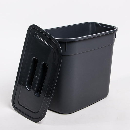 Cesto para Porta com Tampa APTUS Cinza 7L