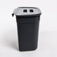 Cesto para Porta com Tampa APTUS Cinza 7L