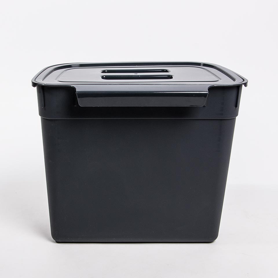Cesto para Porta com Tampa APTUS Cinza 7L