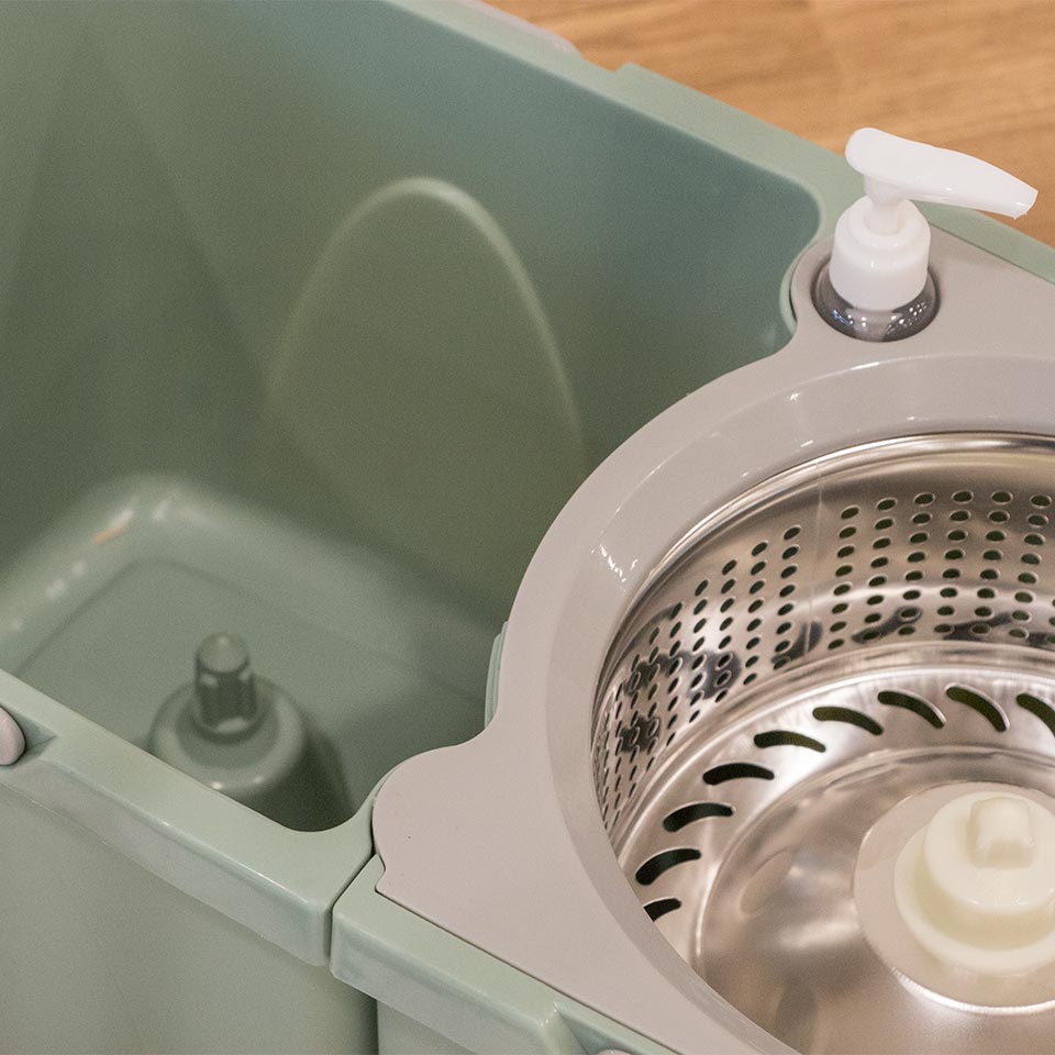 KIREI Rotary Mop Bucket Set