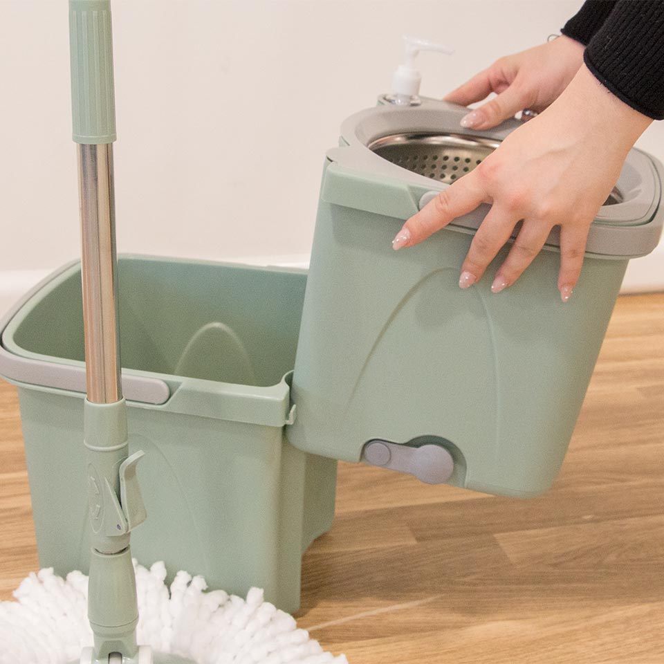 KIREI Rotary Mop Bucket Set