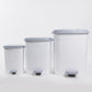 Conjunto de 3 Baldes do Lixo KLAR com Pedal
