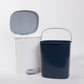 Conjunto de 3 Baldes do Lixo KLAR com Pedal
