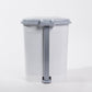 Conjunto de 3 Baldes do Lixo KLAR com Pedal