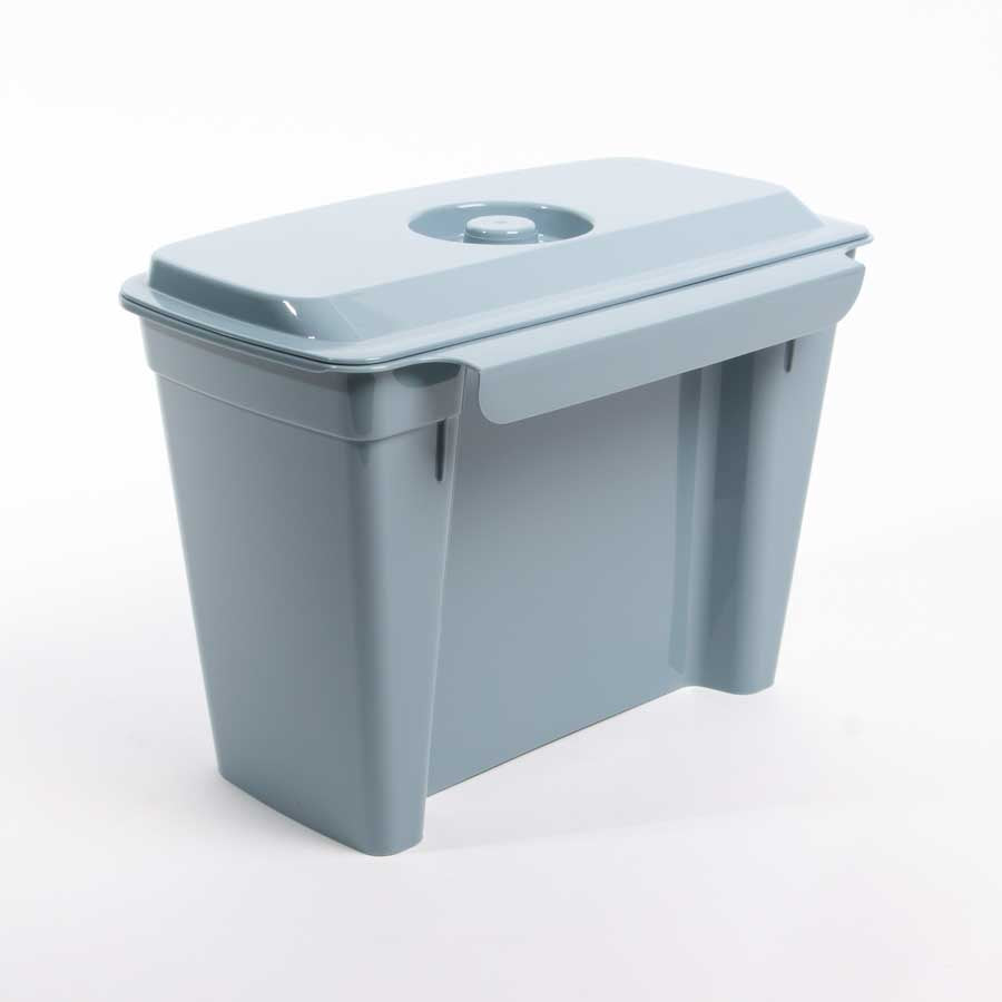 Caixote do Lixo para Bancada SLIMBIN Azul