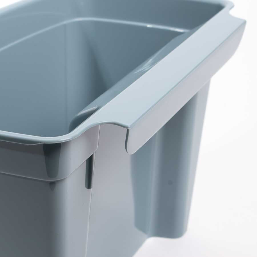 Caixote do Lixo para Bancada SLIMBIN Azul