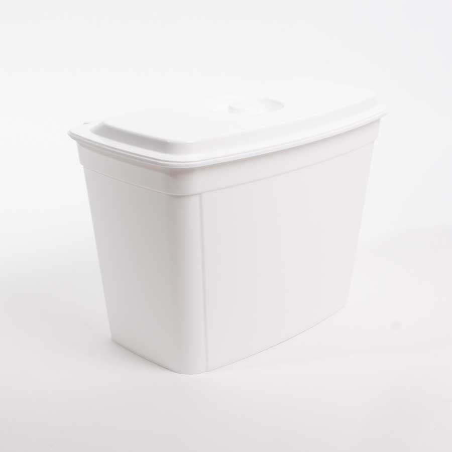 Caixote do Lixo para Bancada SLIMBIN Branco