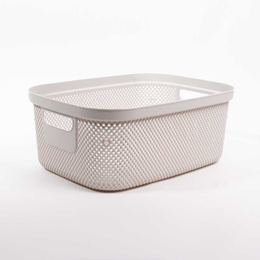 CESTINO Box with Gray Lid 12L