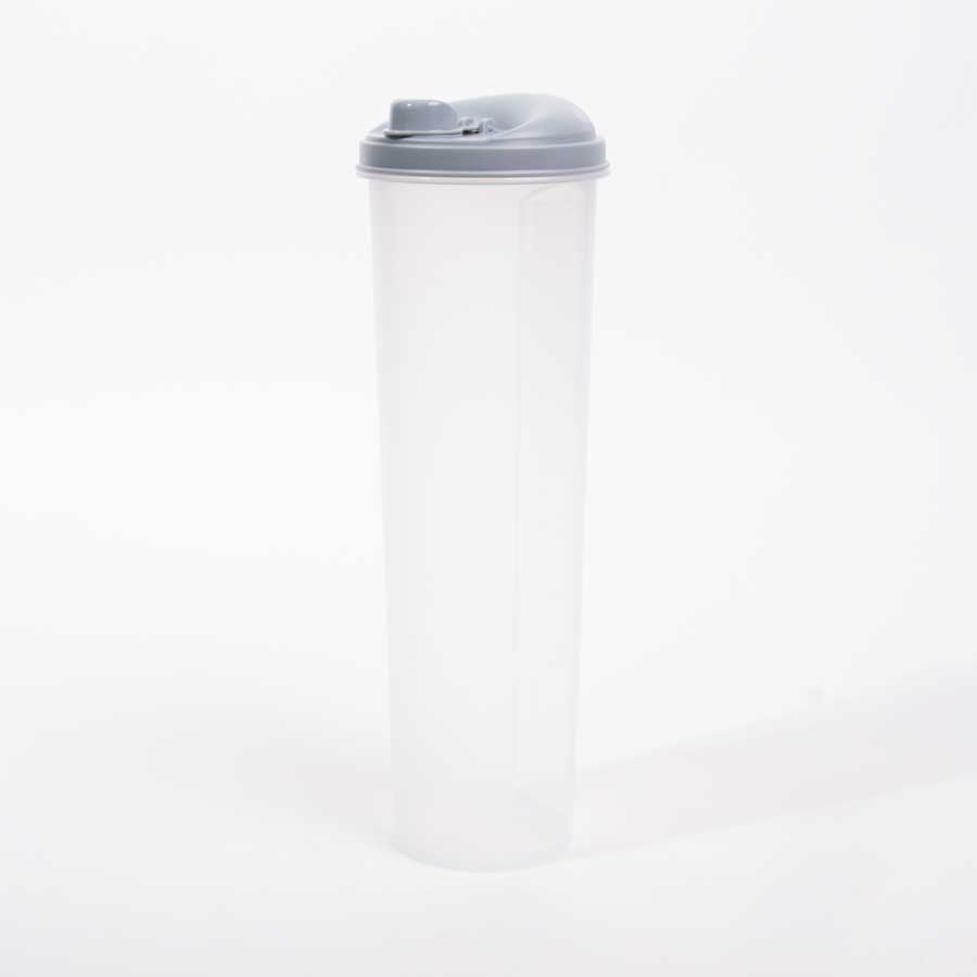 Garrafa Misturadora SHAKER Cinza 1L