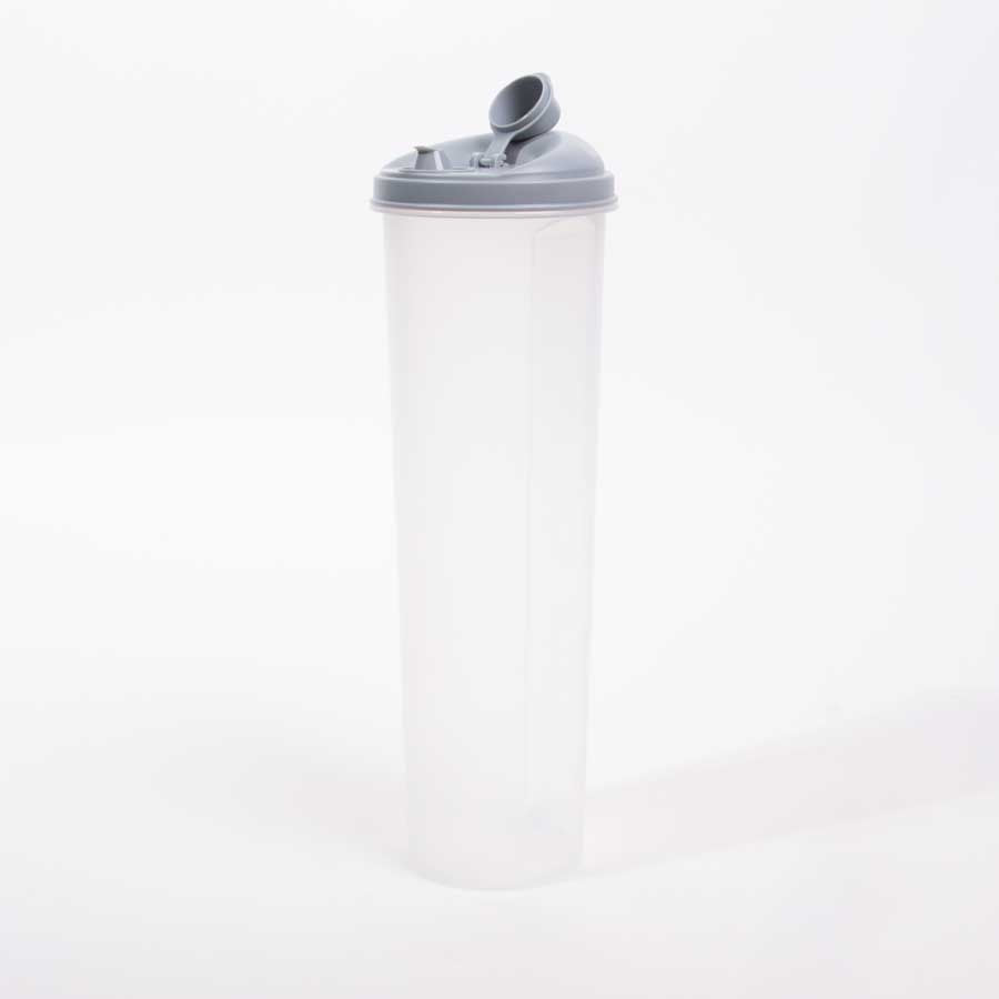 Garrafa Misturadora SHAKER Cinza 1L
