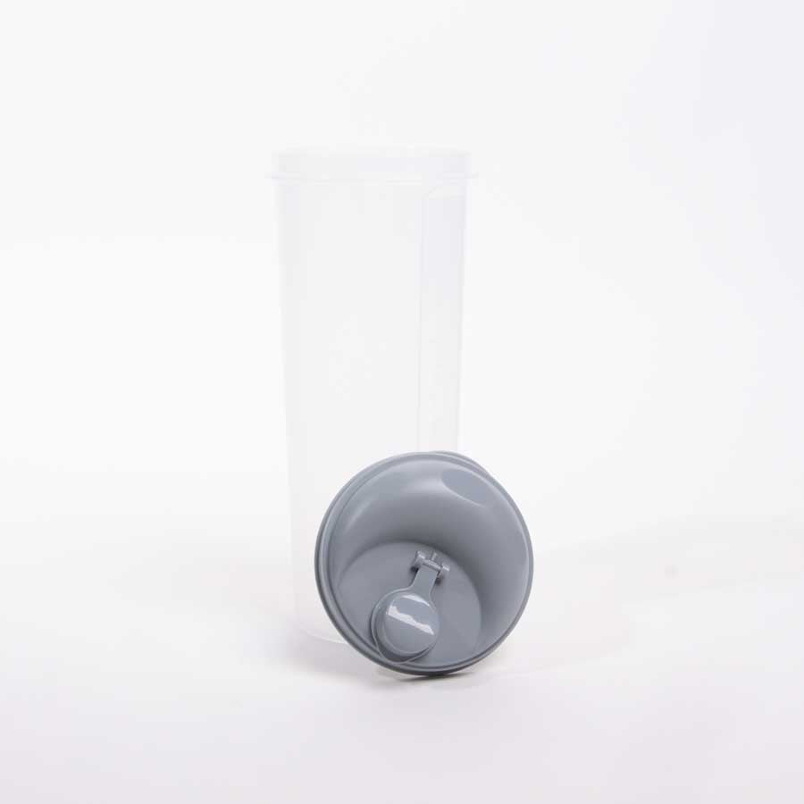 Garrafa Misturadora SHAKER Cinza 75cl