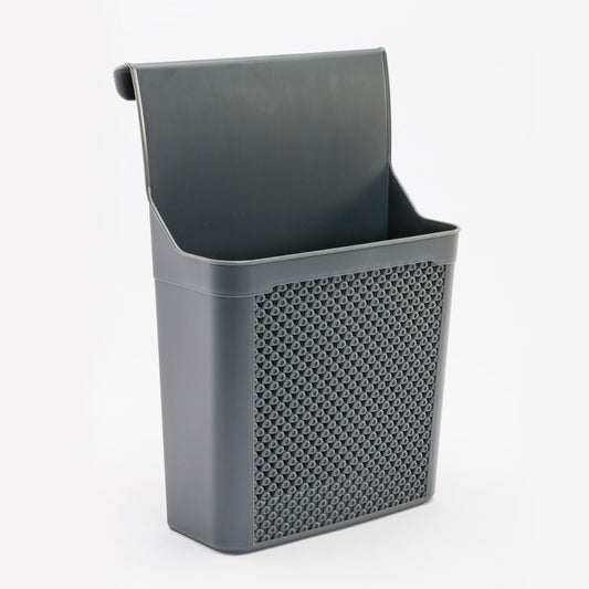 Cesto para Porta DIAMOND Cinza 23.5x9x34cm