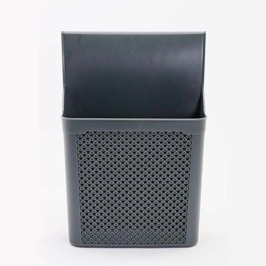 Cesto para Porta DIAMOND Cinza 23.5x9x34cm