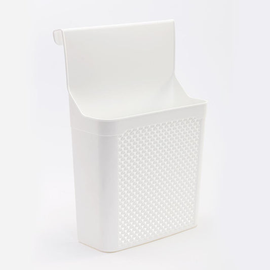 Cesto para Porta DIAMOND Branco 23.5x9x34cm