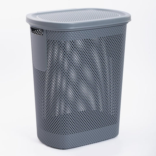 Cesto de Roupa CESTINO Cinza Escuro 58L