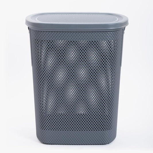Cesto de Roupa CESTINO Cinza Escuro 58L