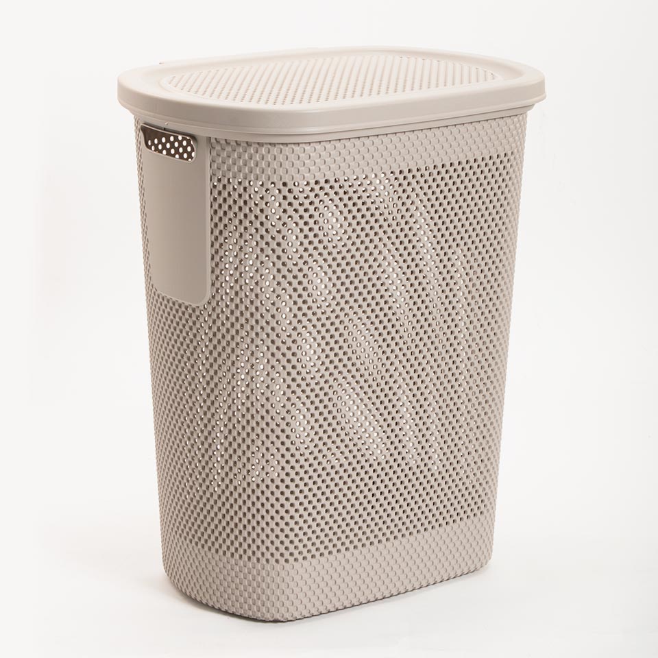 Cesto de Roupa CESTINO Bege 58L