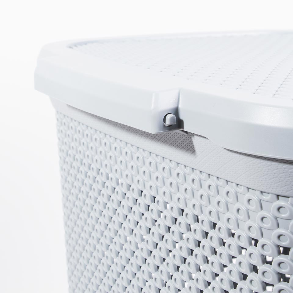 Cesto de Roupa DIAMOND Cinza 38L