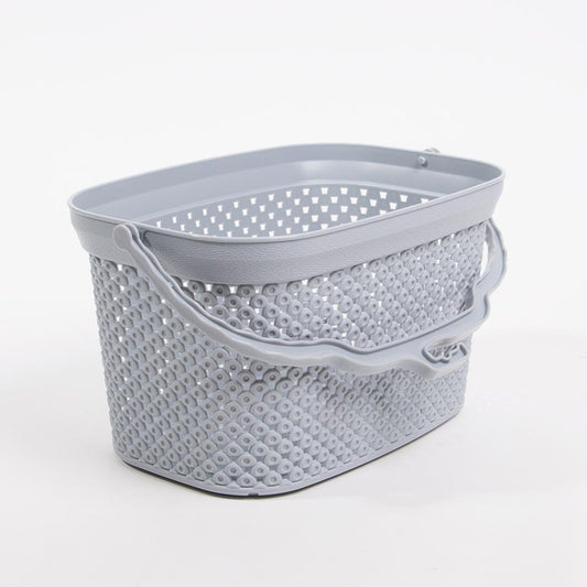 Cesto para Molas da Roupa DIAMOND Cinza 2.5L