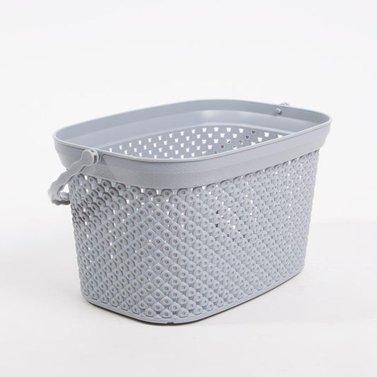 Cesto para Molas da Roupa DIAMOND Cinza 2.5L