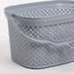 Cesto para Molas da Roupa DIAMOND Cinza 2.5L