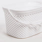 Cesto para Molas da Roupa DIAMOND Branco 2.5L