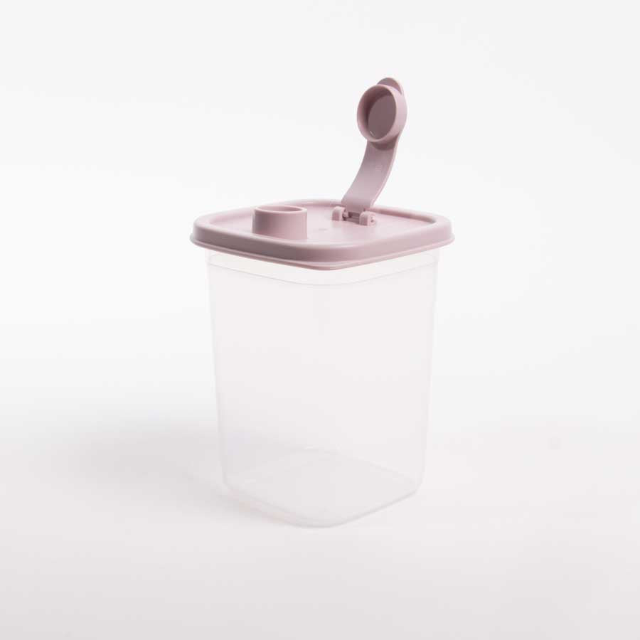 Garrafa com Espremedor e Escorredor AROA Rosa 1L