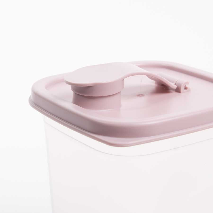 Garrafa com Espremedor e Escorredor AROA Rosa 1L