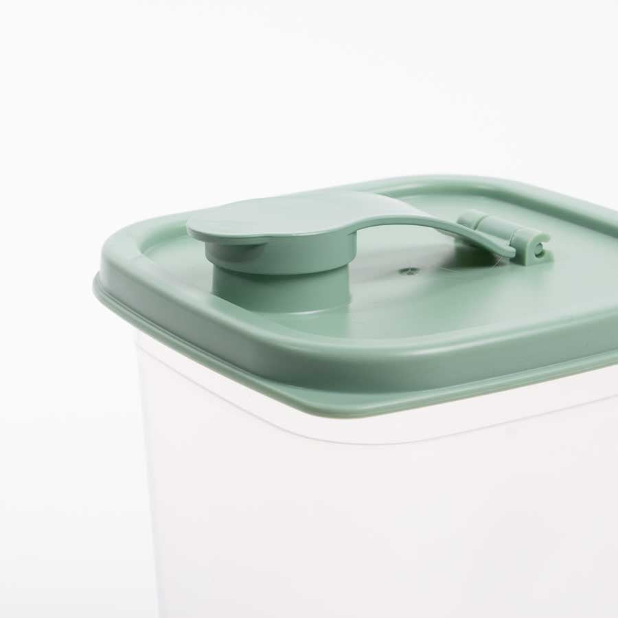 Garrafa com Espremedor e Escorredor AROA Verde 1L