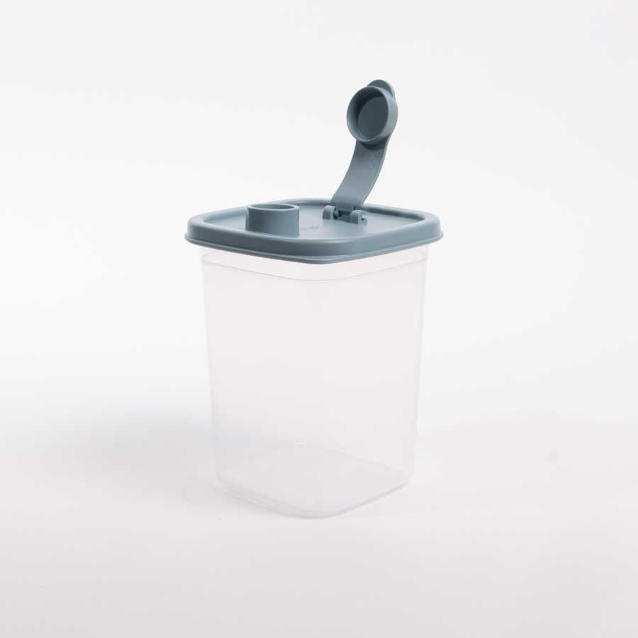 Garrafa com Espremedor e Escorredor AROA Azul 1L