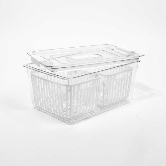 Caixa Organizadora com Tampa para Frigorífico FRESHNESS 2.1L