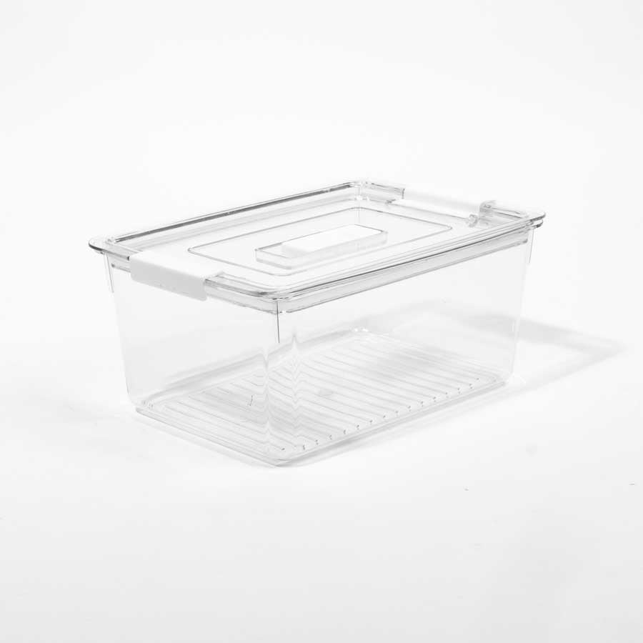 Caixa Organizadora com Tampa para Frigorífico FRESHNESS 2.1L