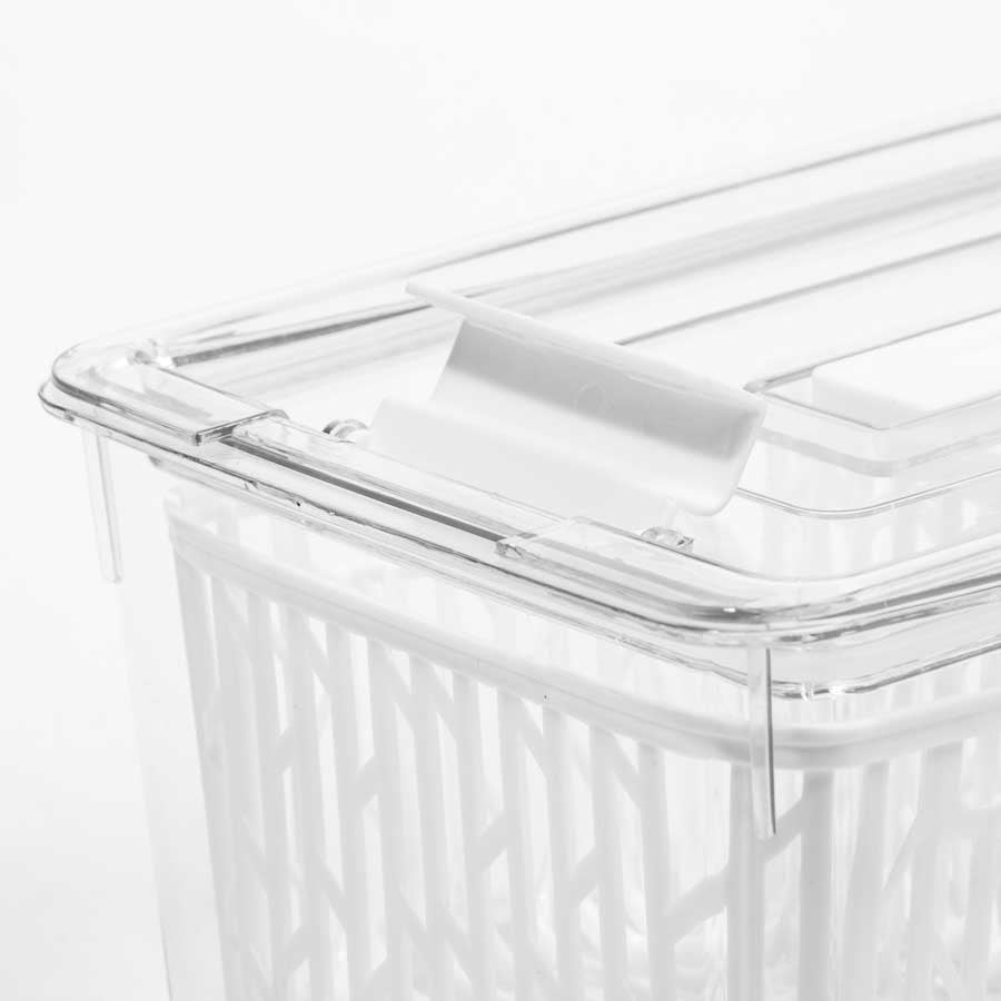 Caixa Organizadora com Tampa para Frigorífico FRESHNESS 2.1L