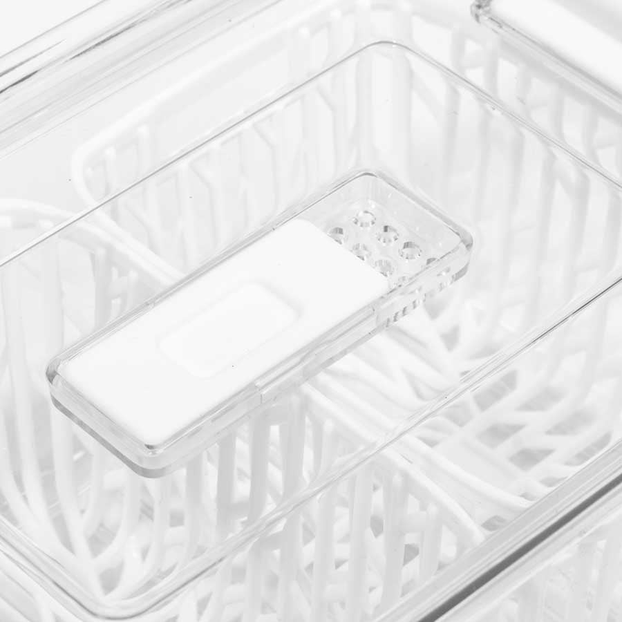 Caixa Organizadora com Tampa para Frigorífico FRESHNESS 2.1L