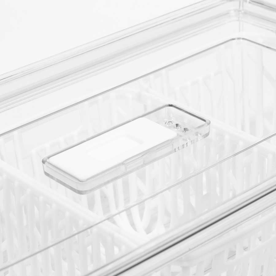 Caixa Organizadora com Tampa para Frigorífico FRESHNESS 3.3L