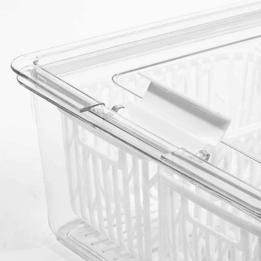 Caixa Organizadora com Tampa para Frigorífico FRESHNESS 4.3L