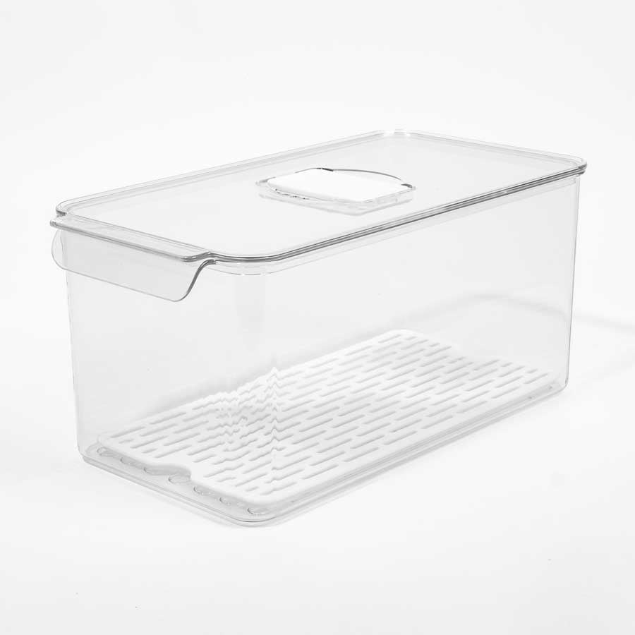 Caixa Organizadora com Tampa para Frigorífico FRESHNESS 5.7L