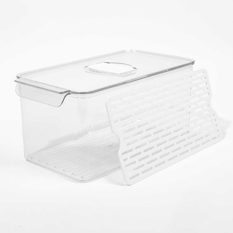 Caixa Organizadora com Tampa para Frigorífico FRESHNESS 5.7L