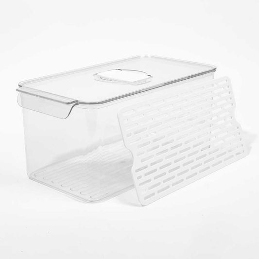 Caixa Organizadora com Tampa para Frigorífico FRESHNESS 5.7L