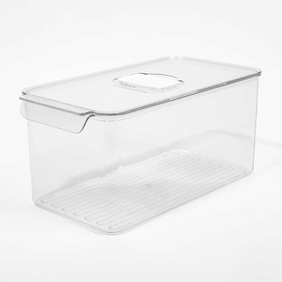 Caixa Organizadora com Tampa para Frigorífico FRESHNESS 5.7L