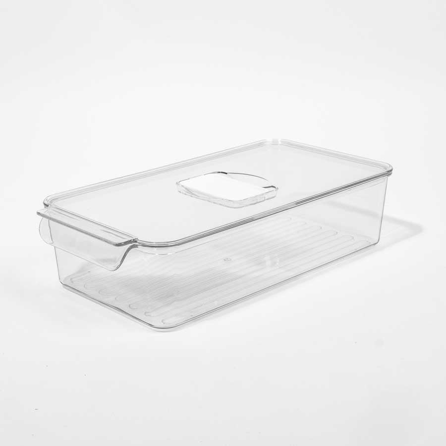 Caixa Organizadora com Tampa para 18 Ovos FRESHNESS