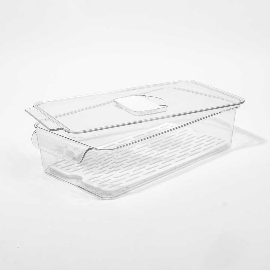 Caixa Organizadora com Tampa para Frigorífico FRESHNESS 2.7L