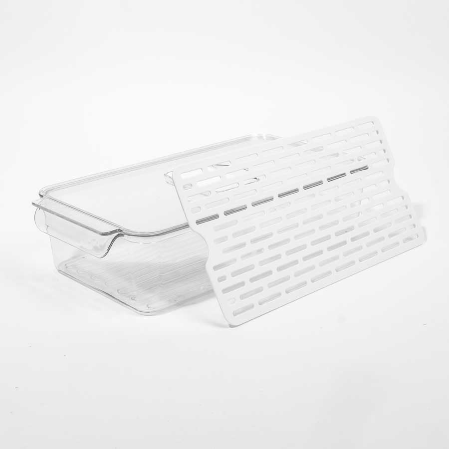 Caixa Organizadora com Tampa para Frigorífico FRESHNESS 2.7L